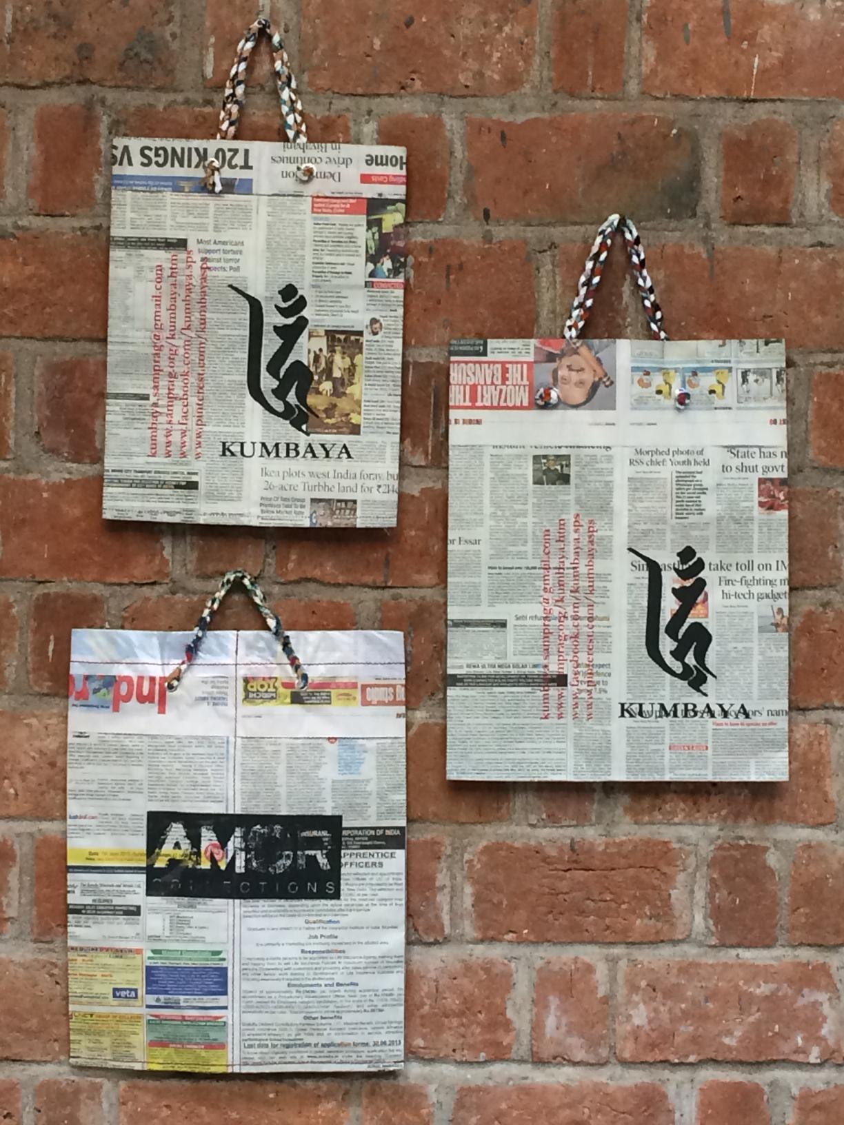News Paper Bag Photos